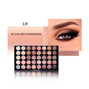 40 Color Nude & Glam Eyeshadow Palette