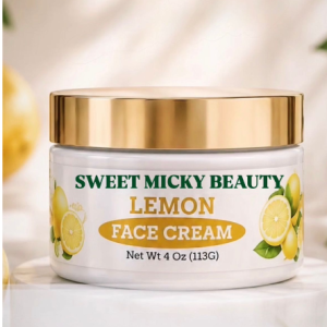 Lemon face cream
