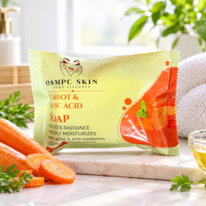 Carrot & Kojic Acid Soap – OSMPC SKIN